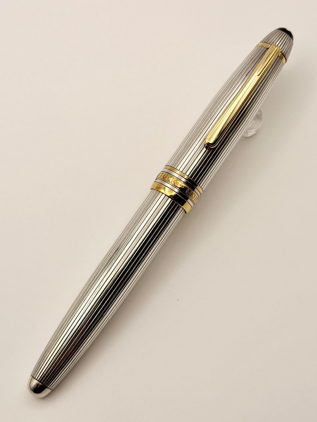 Montblanc Meisterstück Solitaire 162S Sterling Silver Pinstripe Rollerball