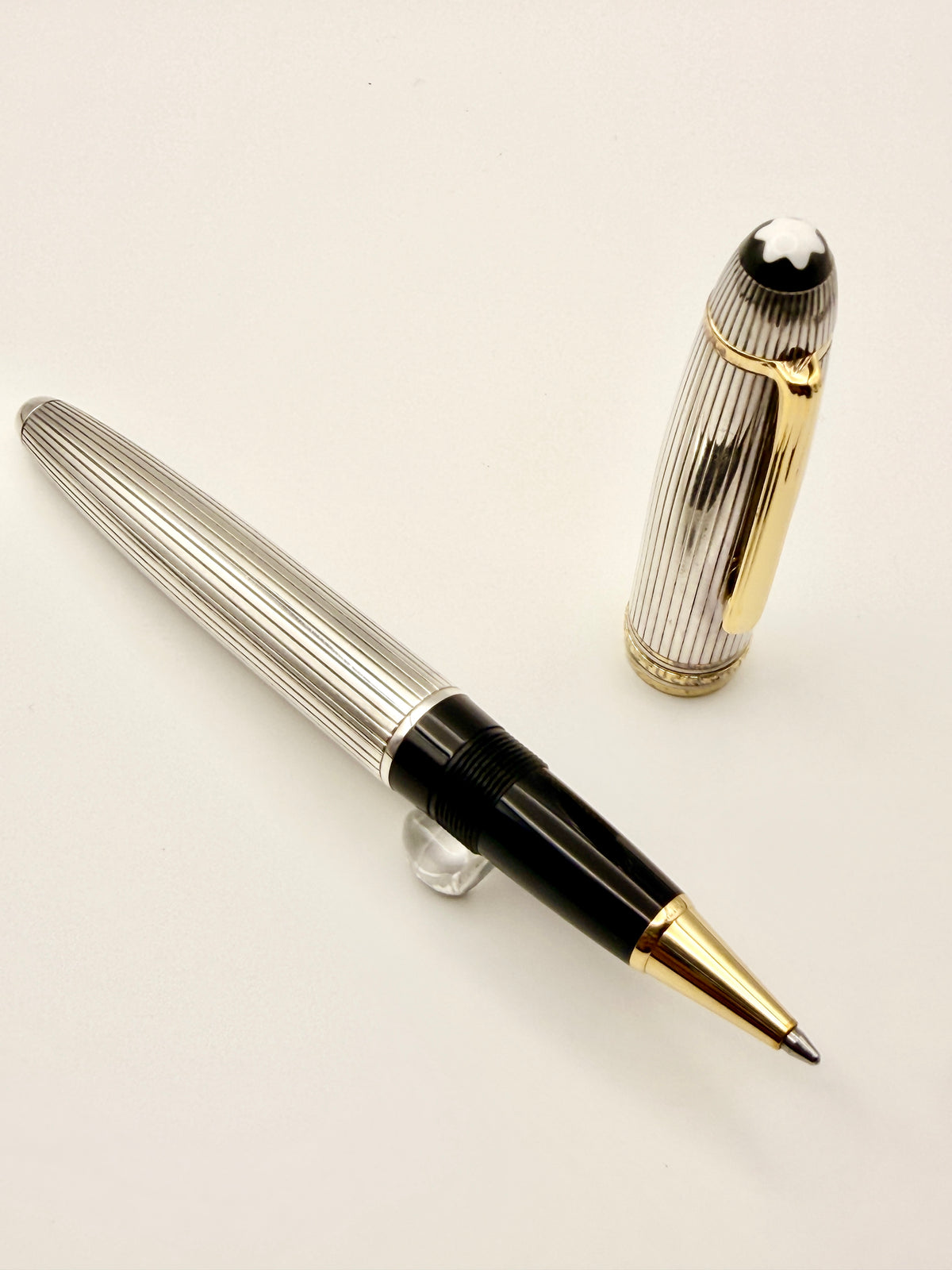 Montblanc Legrand Sterling Silver Pinstrape Rollerball