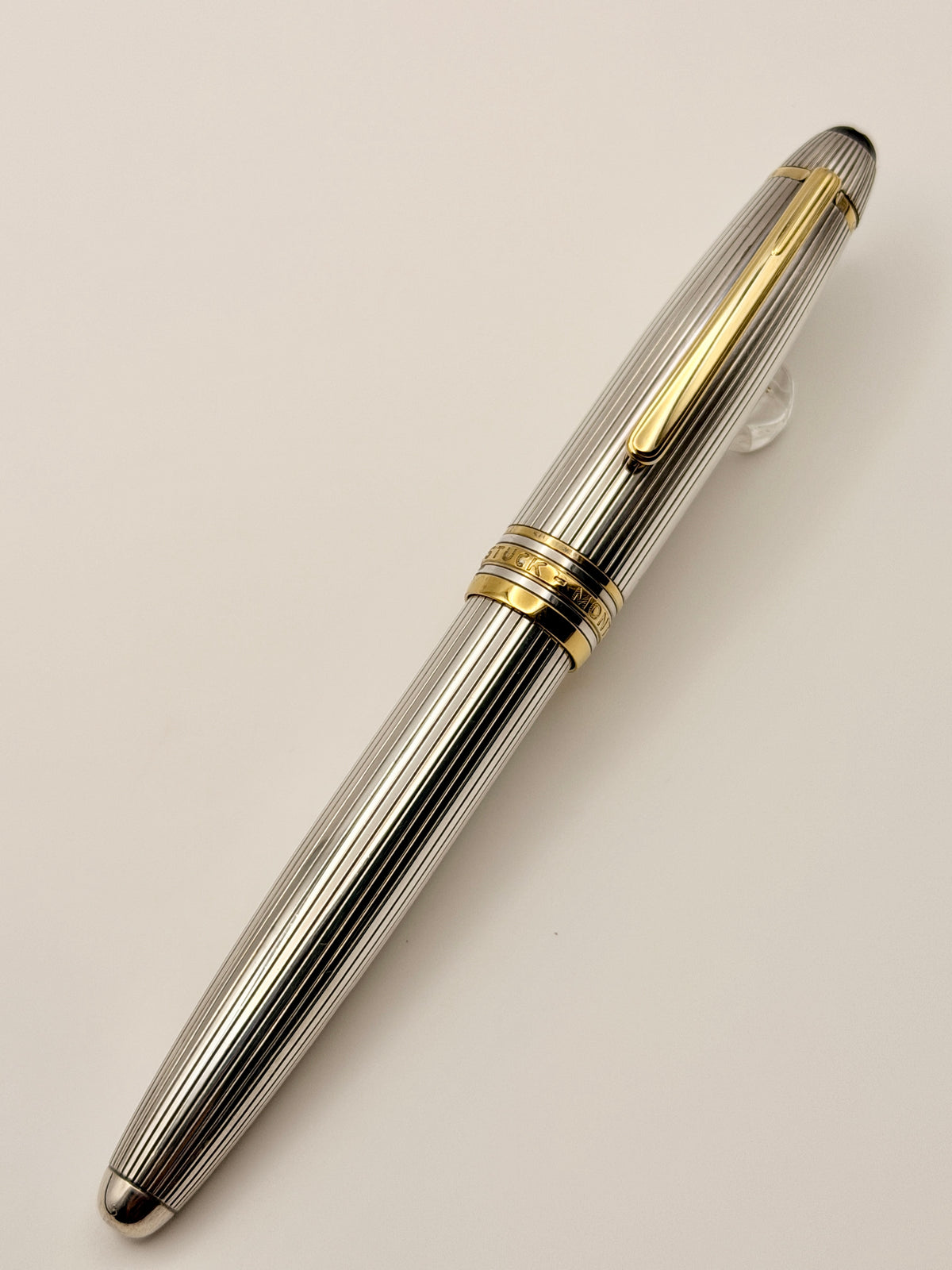 Montblanc Meisterstück Solitaire 162S Sterling Silver Pinstripe Rollerball