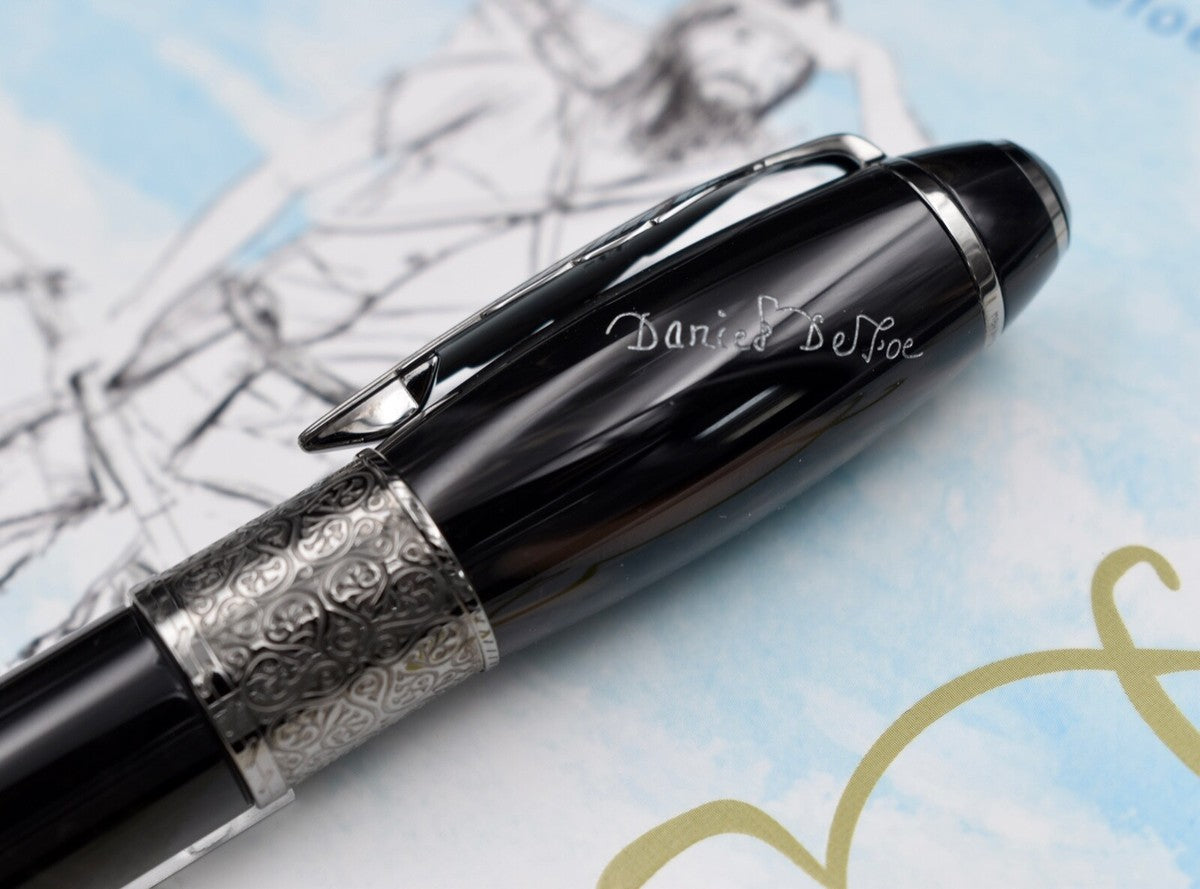 Montblanc Writer Series Daniel De Foe Rollerball Limited Edition
