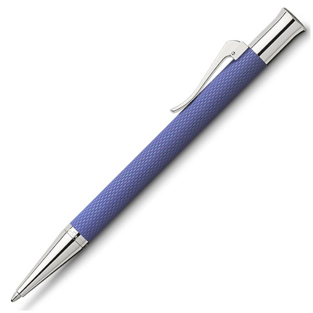 Graf Faber Castell Guilloche Violet Blue Ballpoint Pen