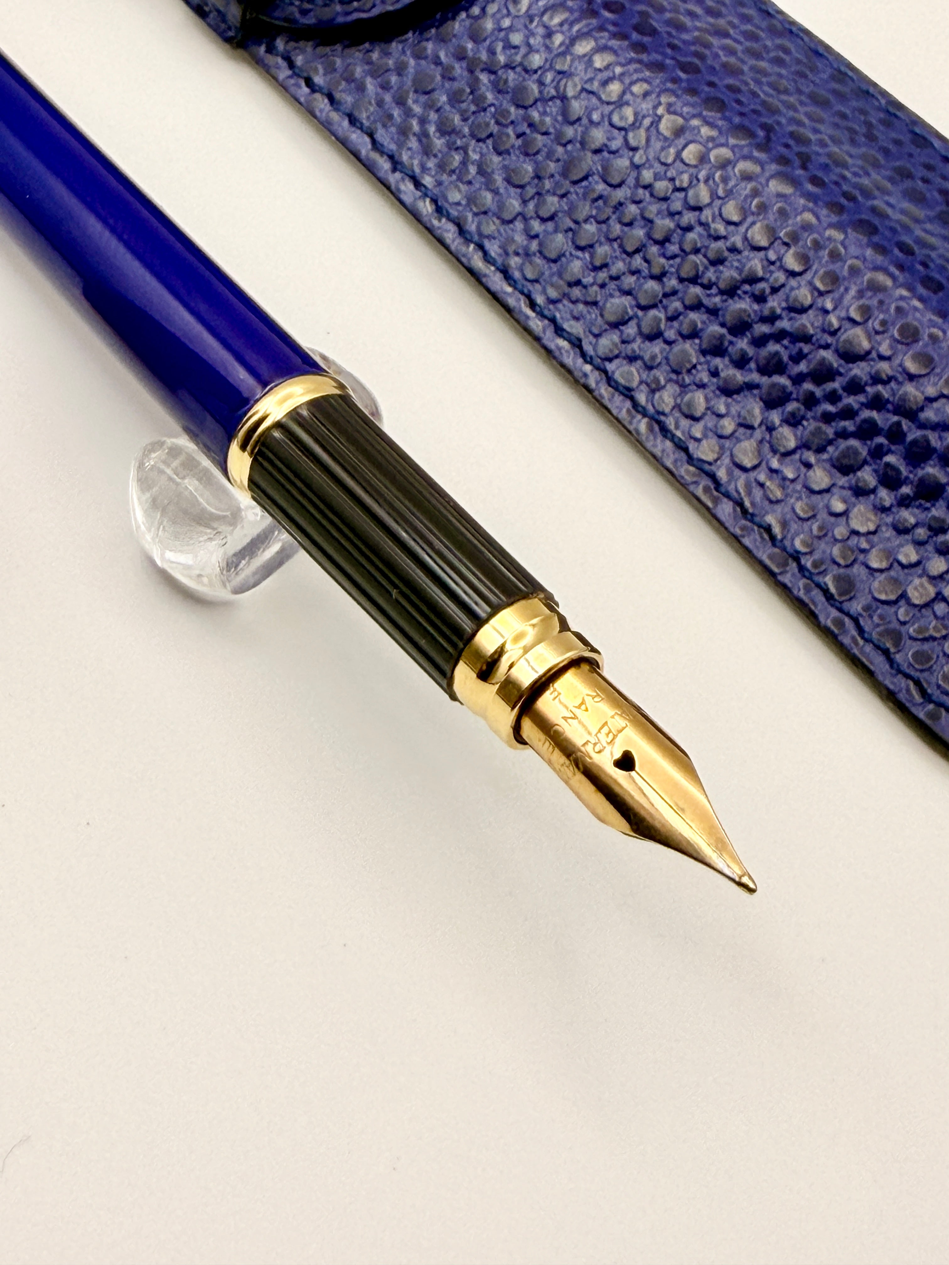Waterman Lady Charlotte blue lacquer Fountain Pen