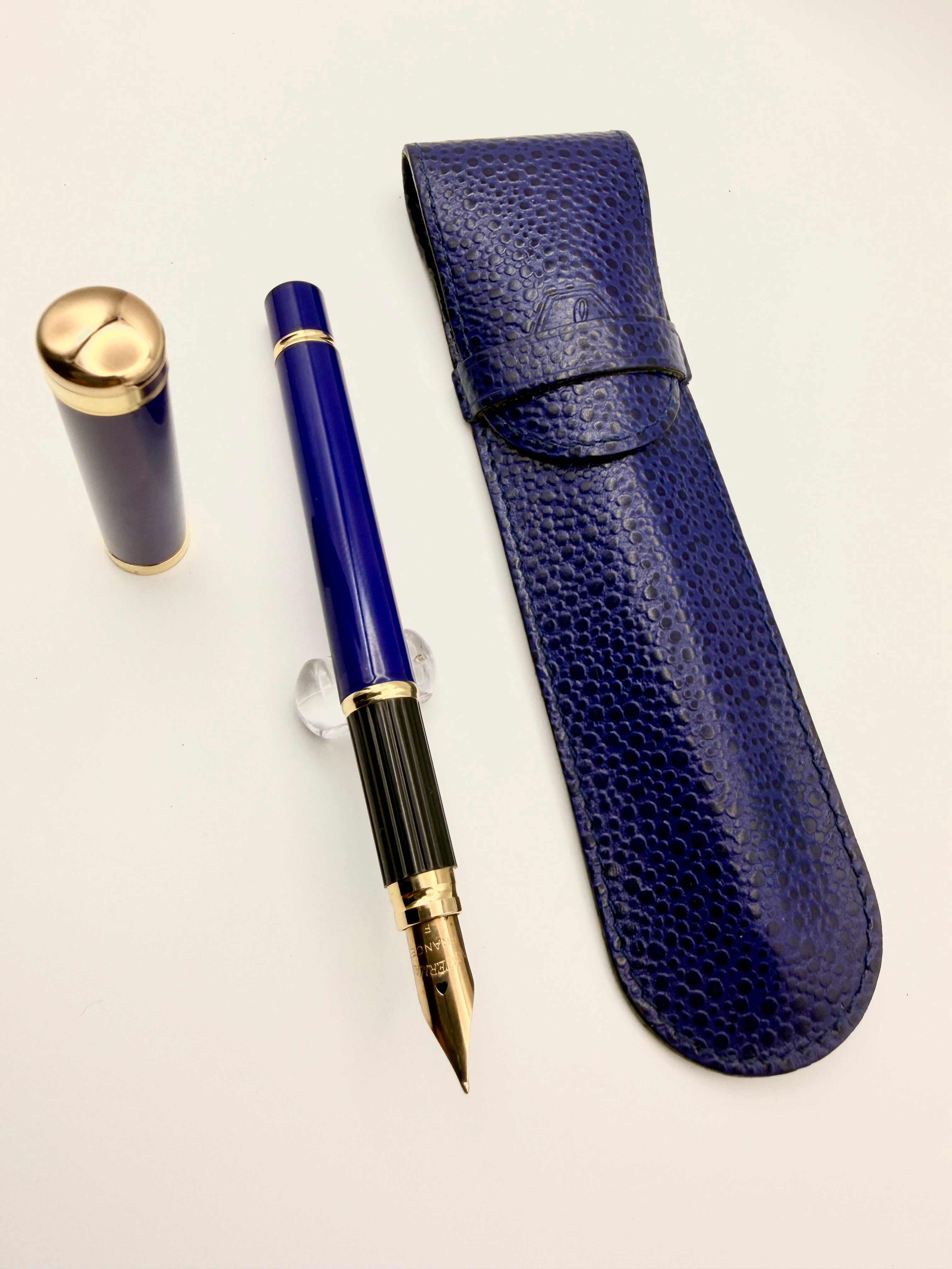 Waterman Lady Charlotte blue lacquer Fountain Pen