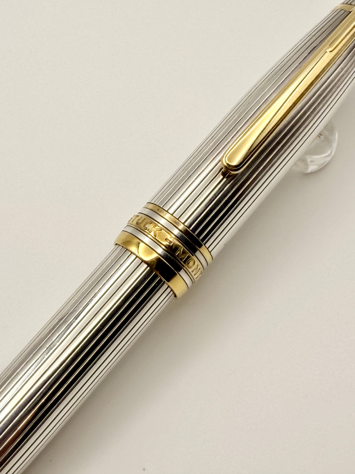 Montblanc Meisterstück Solitaire 162S Sterling Silver Pinstripe Rollerball