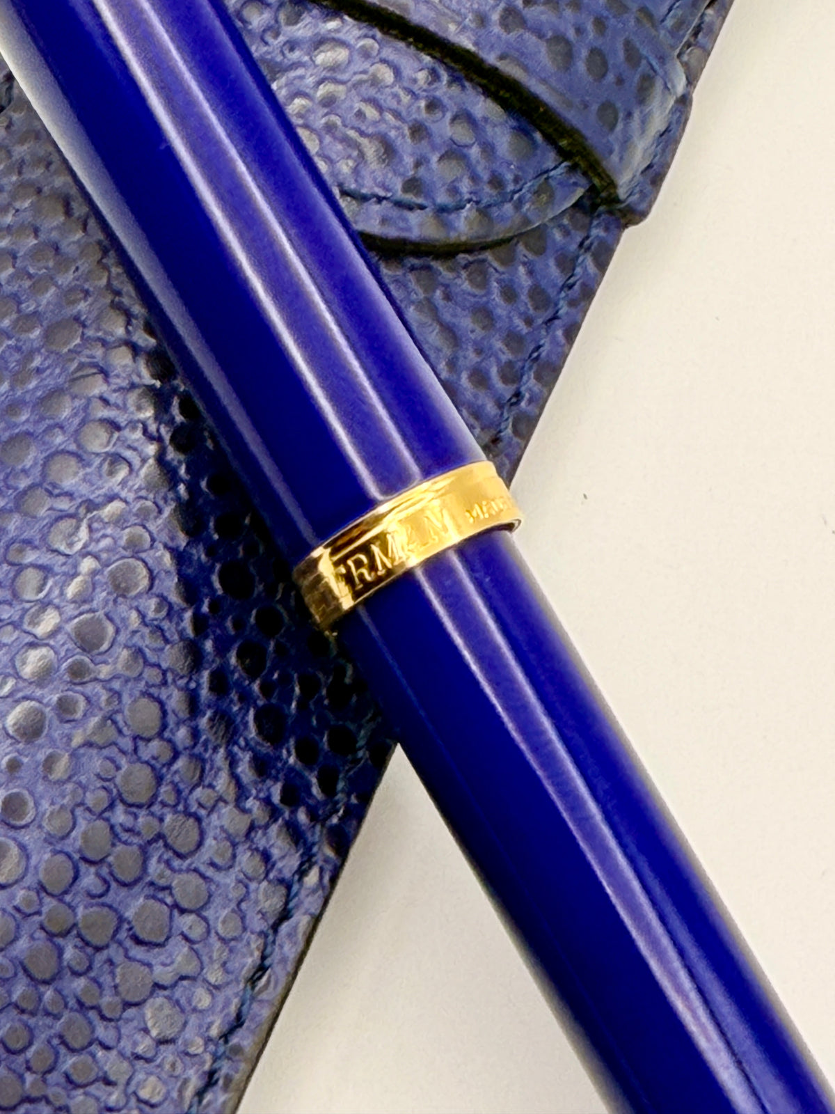 Waterman Lady Charlotte blue lacquer Fountain Pen