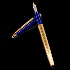Montblanc Meisterstück 144 Solitaire Ramses II Fountain Pen Medium 18k nib