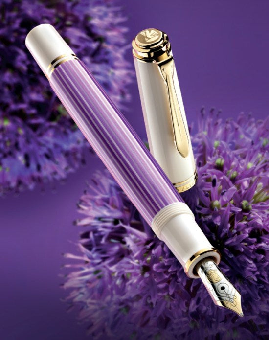 2019 Special Edition Pelikan Souverän M600 Violet White Fountain