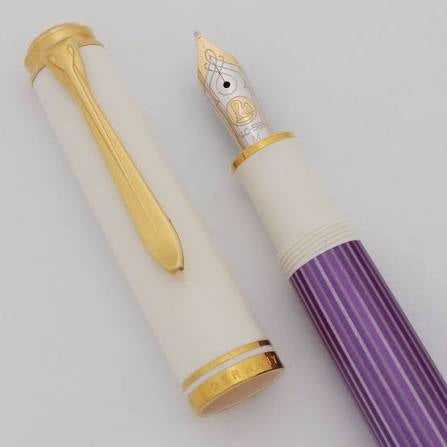 2019 Special Edition Pelikan Souverän M600 Violet White Fountain